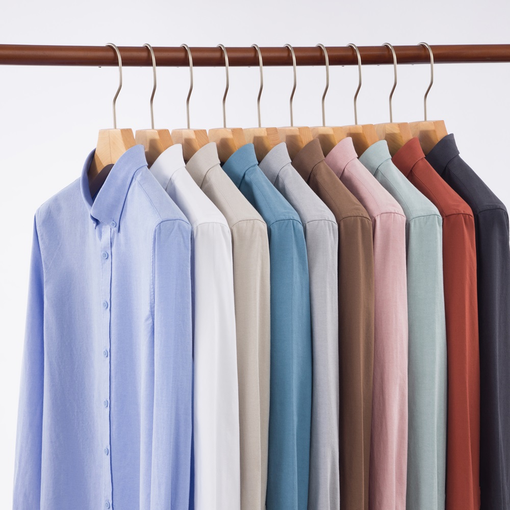 2026 New IN Men's 100% Cotton  - Mandarin Collar Formal Shirt Slim Fit 评论和价格
