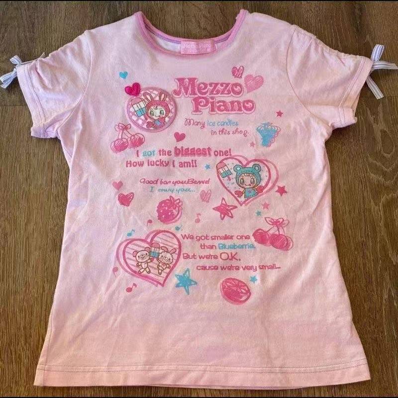 Vintage Kawaii Cute Short Slee - T-Shirts 评论和价格