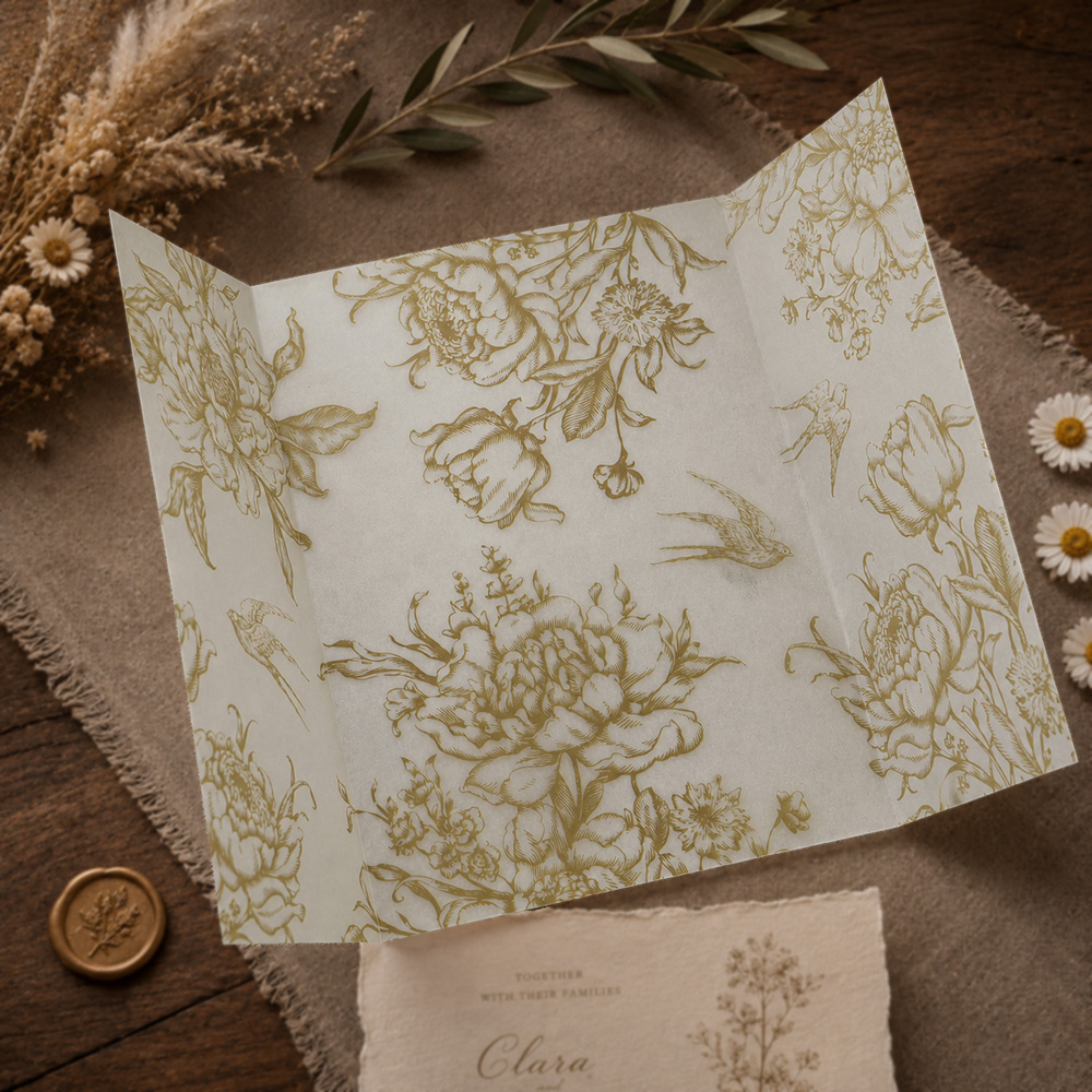 20/50pcs Vellum Wrap with Mono - Jackets 评论和价格
