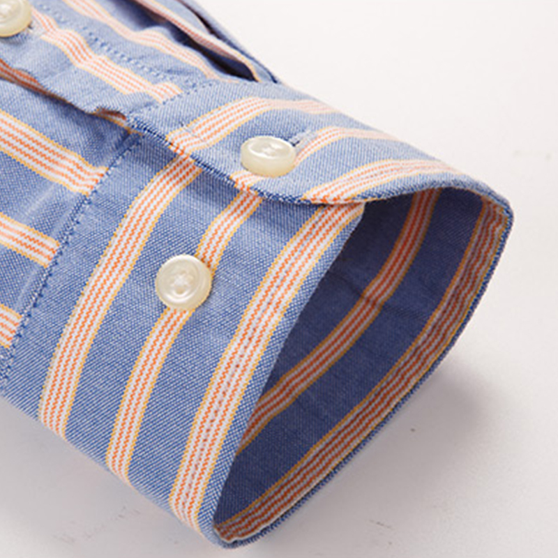 New 100% Cotton Smart Casual L - Oxford Cotton Casual Shirt Business 评论和价格