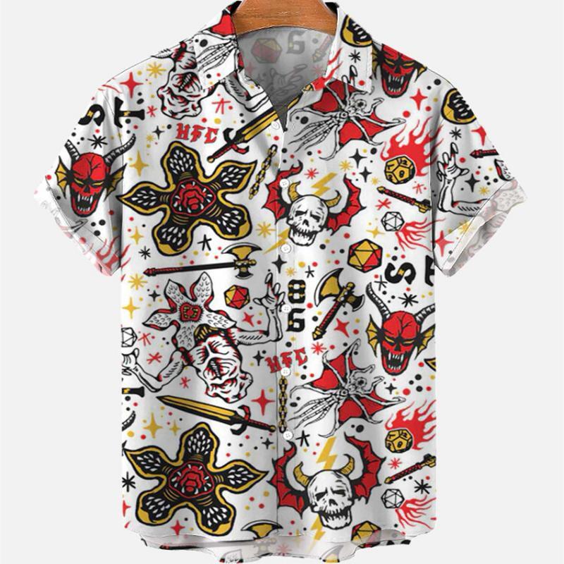 Hawaiian Men's Vintage Summer  - Vintage Hawaiian Floral Shirt 评论和价格
