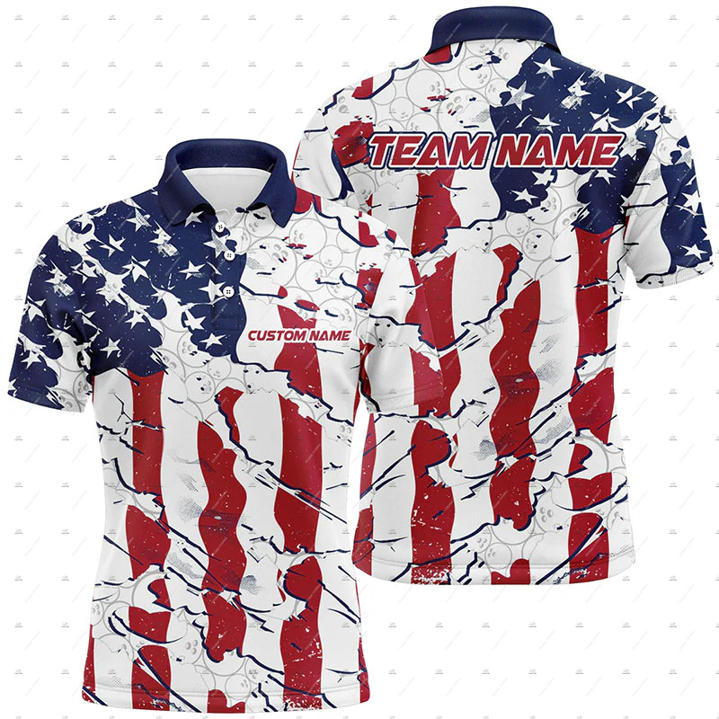 Custom Name Bowling Skull Flam - Short Sleeve Bowling Shirt Retro 评论和价格
