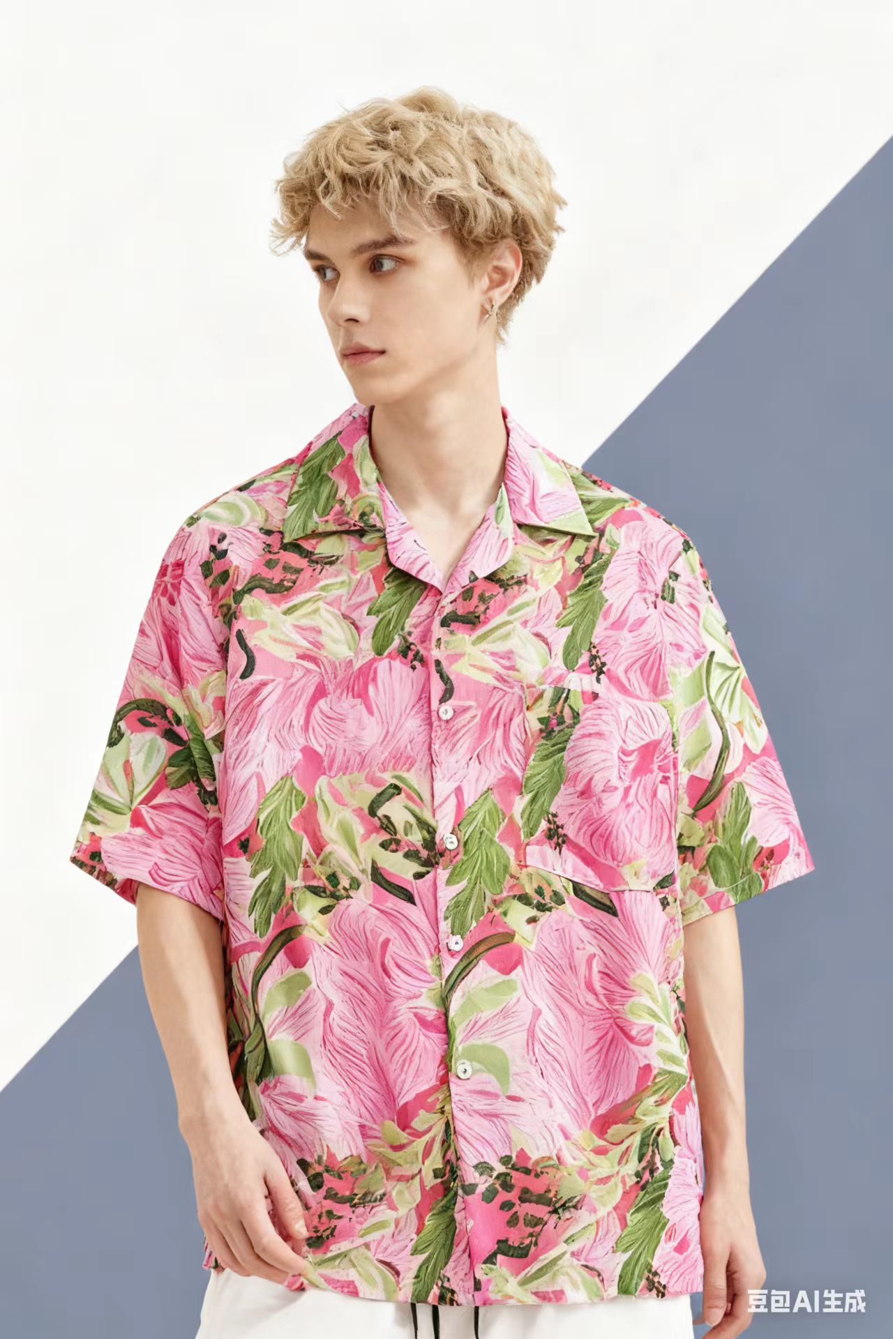 Vintage Beach Blusas Vocation  - Vintage Hawaiian Floral Shirt 评论和价格