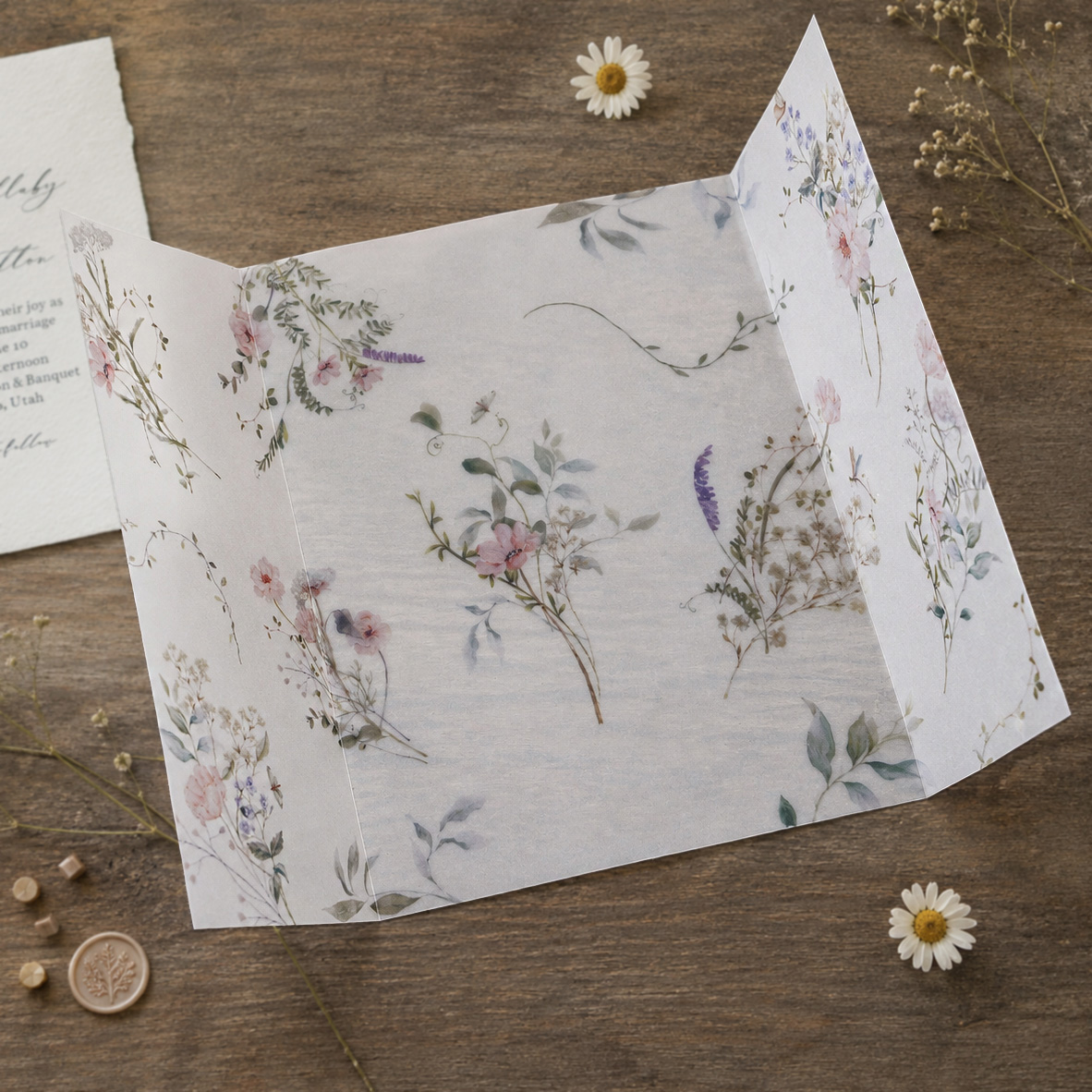 20/50pcs Vellum Wrap with Wate - Jackets 评论和价格