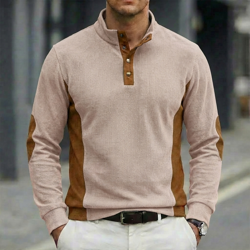 Hot selling New Casual Corduro - Corduroy Button Up Shirt Men 评论和价格