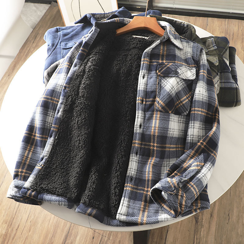 Men's Heavyweight Flannel Plai - Flannel Plaid Shirt Heavy Weight 评论和价格