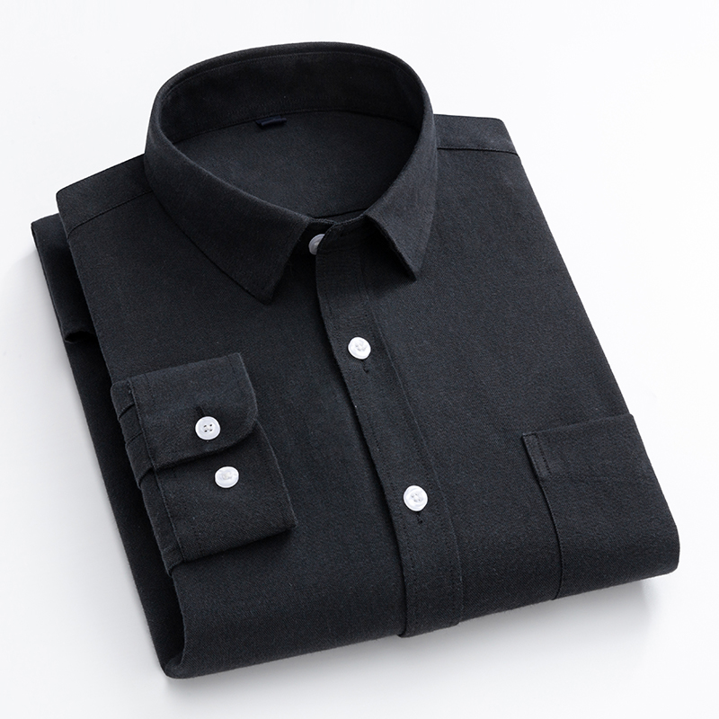 Navy Blue Oxford Shirt Men's L - Oxford Cotton Casual Shirt Business 评论和价格