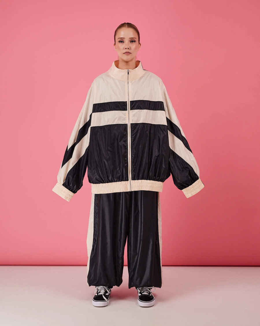 Women Acetate Satin Tracksuit  - Jackets 评论和价格