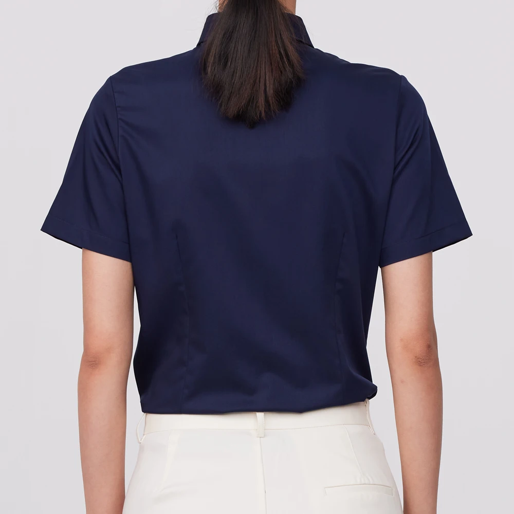 Women's Short Sleeve Non-Iron  - Breathable Bamboo Fiber Shirt Non Iron 评论和价格