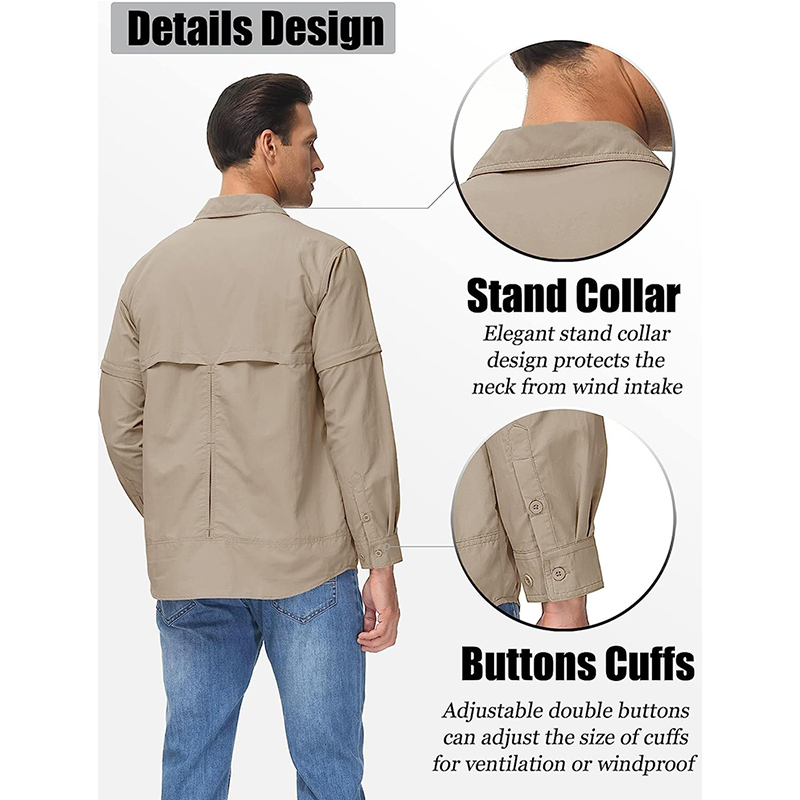 TRVLWEGO Men Shirt Hiking Camp - Tactical Military Shirt Cargo 评论和价格