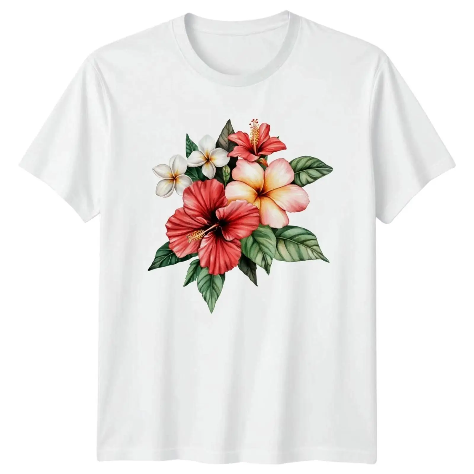 Tropical Flowers Nature Hawaii - Vintage Hawaiian Floral Shirt 评论和价格