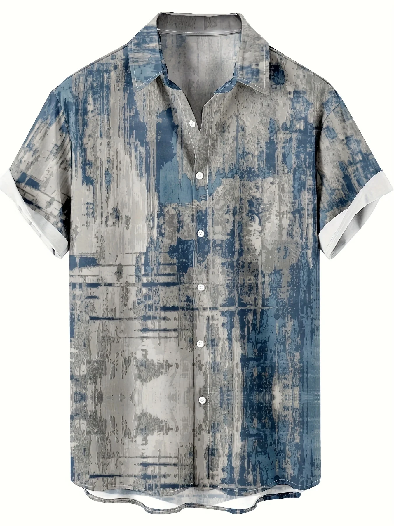 Breathable Thin Fabric Multi S - Vintage Hawaiian Floral Shirt 评论和价格