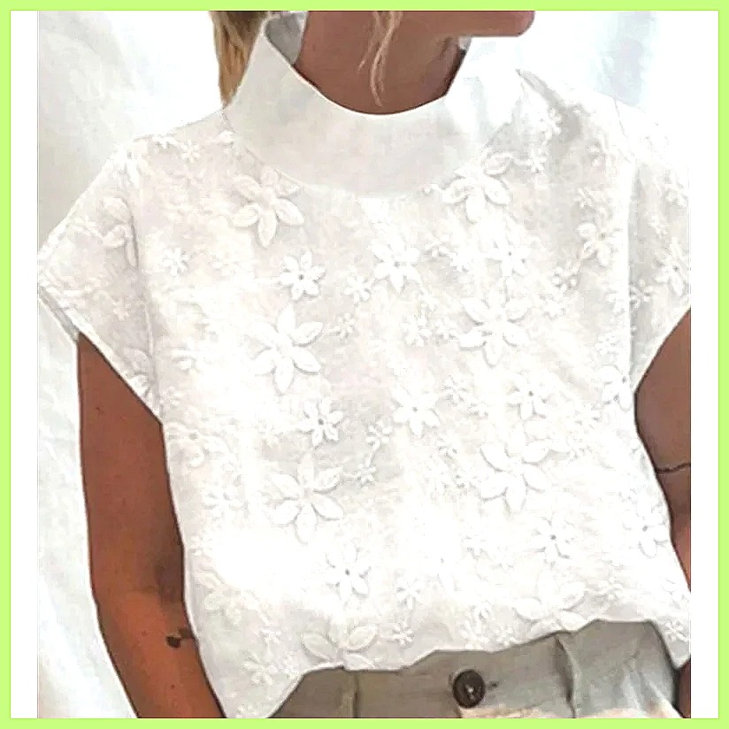 Women's Cotton Linen Pullover  - Shirts 评论和价格