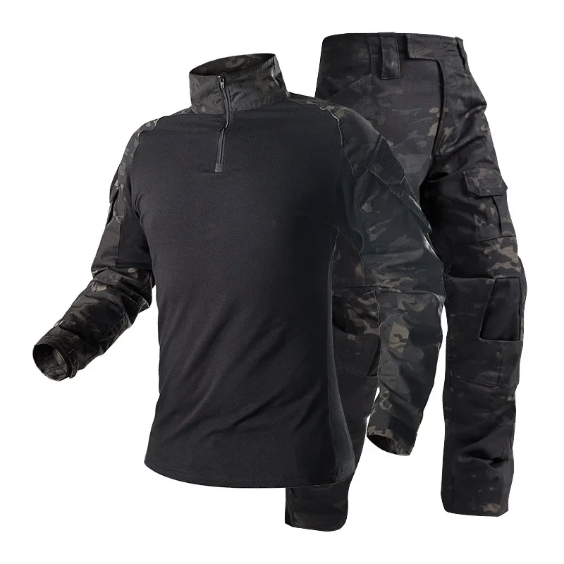 Men's Tactical Combat Uniform  - Tactical Military Shirt Cargo 评论和价格