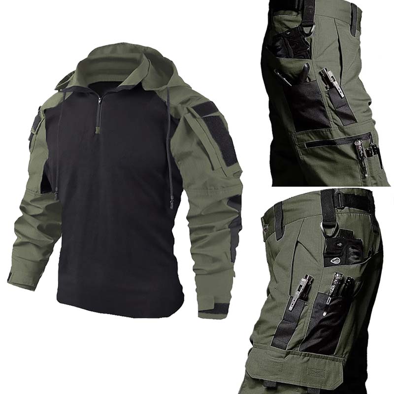 Tactical Military Uniform Set  - Tactical Military Shirt Cargo 评论和价格