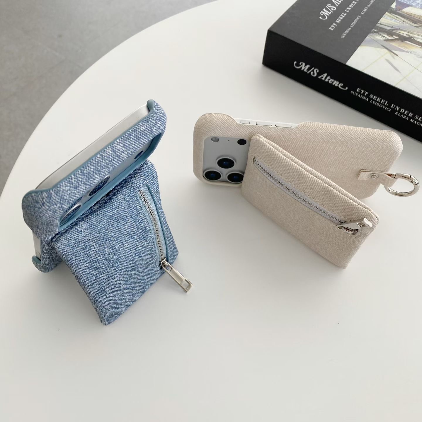Jeans zipper money wallet card - Jeans 评论和价格