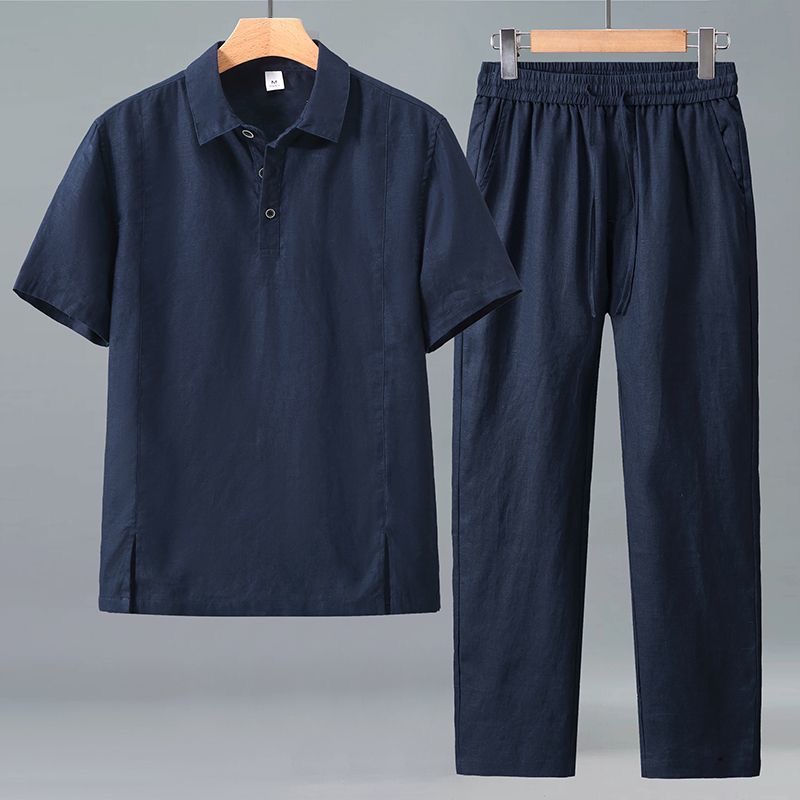 Spring/Summer Fashion Retro Sp - Mens Linen Shirt Long Sleeve 评论和价格
