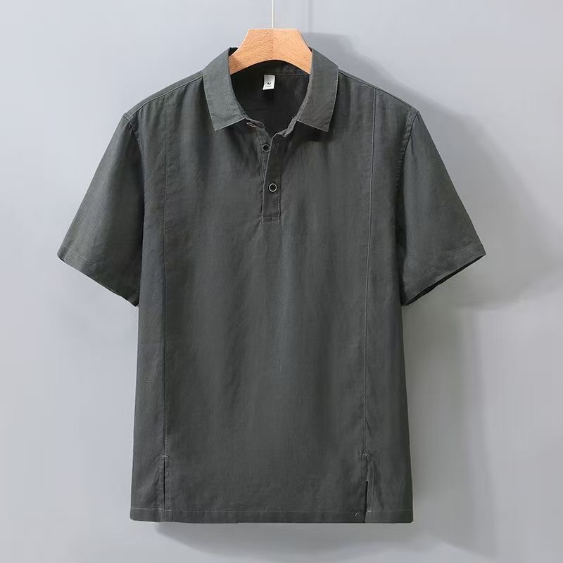 Spring/Summer Fashion Retro Sp - Mens Linen Shirt Long Sleeve 评论和价格