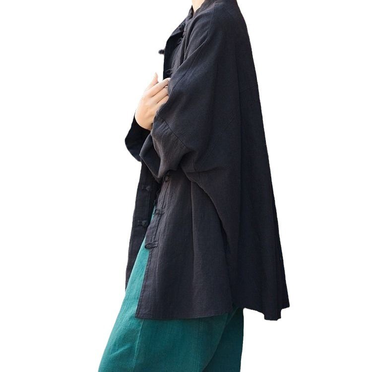 Loose Fit Long Sleeve Shirt wi - Shirts 评论和价格