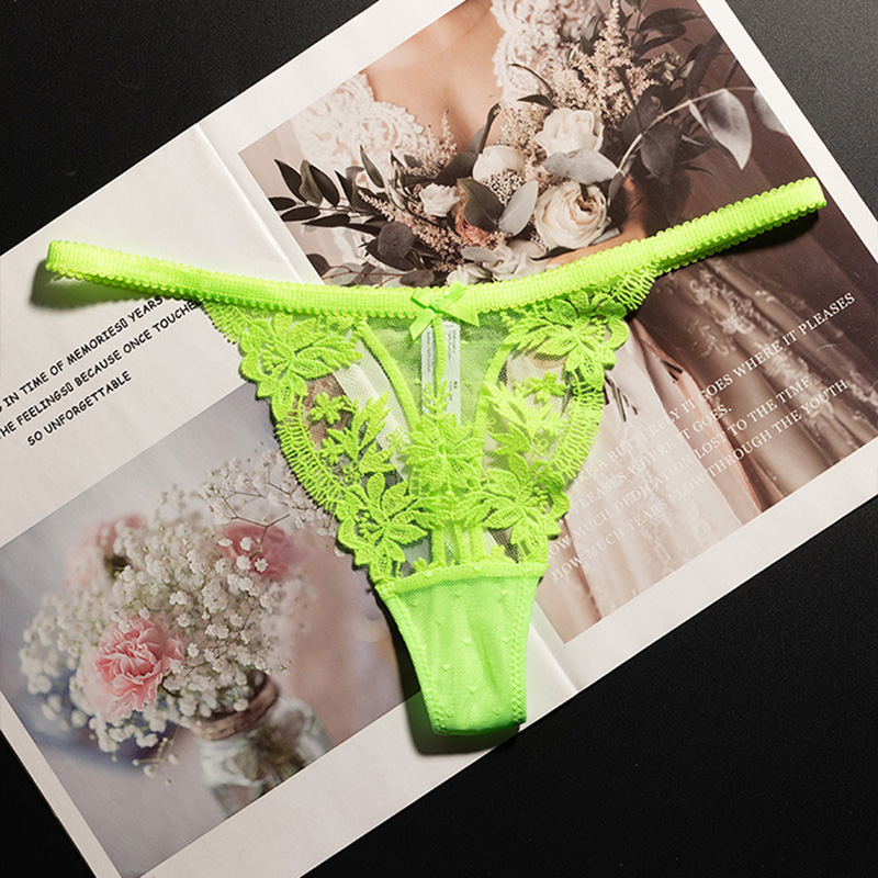 Lace Panties Sexy Thong Women  - Underwear 评论和价格