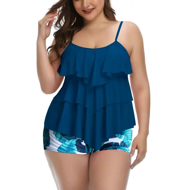 Women Swimwear Bikini Plus Siz - Shorts 评论和价格