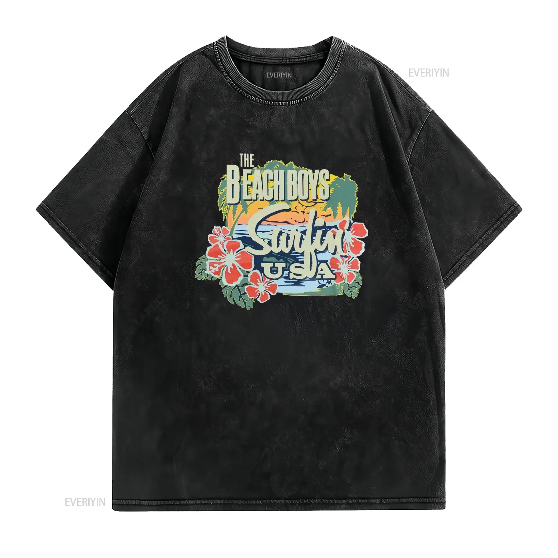 Vintage Retro Beach Boys Surfi - Vintage Hawaiian Floral Shirt 评论和价格