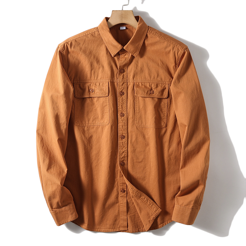 New Men's Business Fashion Cas - Oxford Cotton Casual Shirt Business 评论和价格