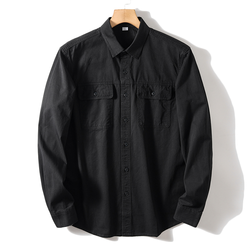 New Men's Business Fashion Cas - Oxford Cotton Casual Shirt Business 评论和价格