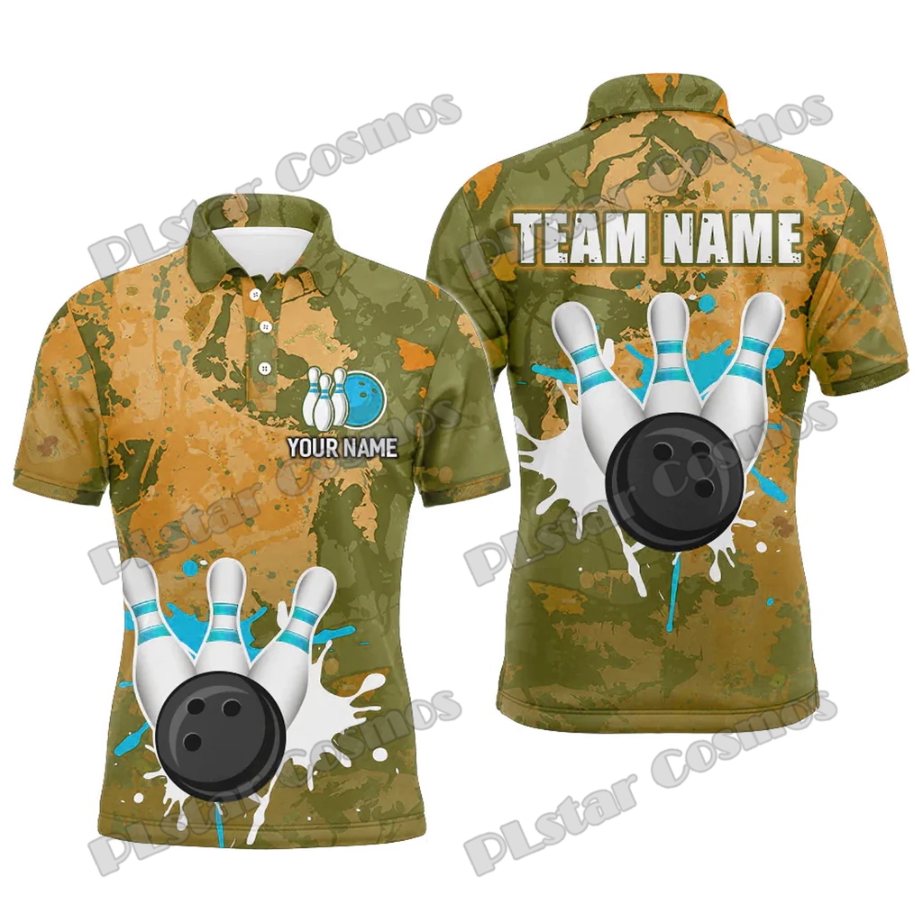 Retro Bowling Water Milk Multi - Short Sleeve Bowling Shirt Retro 评论和价格