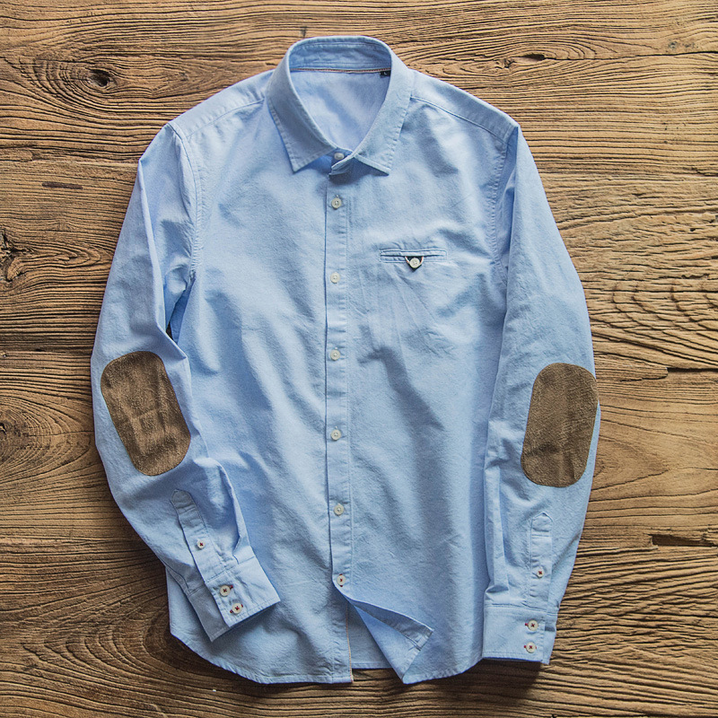 Oxford Retro Shirt Japanese Bu - Oxford Cotton Casual Shirt Business 评论和价格