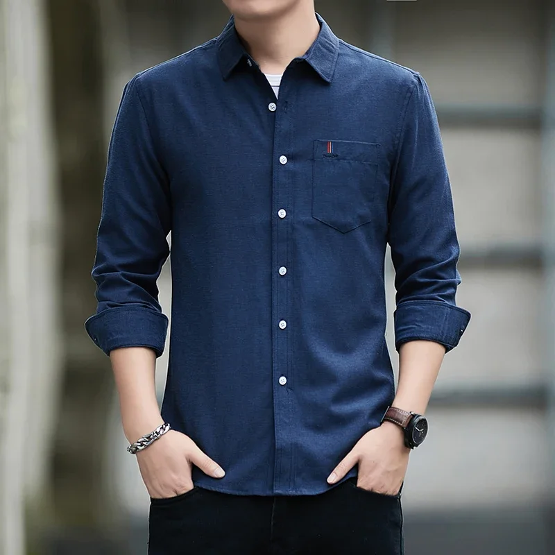 Sports Long Sleeved Jacket Men - Mens Linen Shirt Long Sleeve 评论和价格
