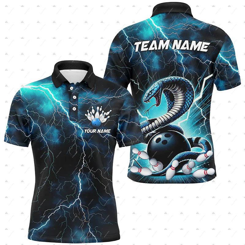 Custom Name Bowling Skull Flam - Short Sleeve Bowling Shirt Retro 评论和价格