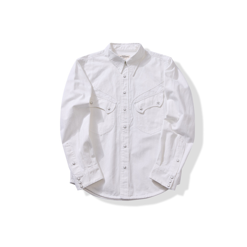 American Vintage Pearl Snap We - Mens Western Denim Pearl Snap Shirt 评论和价格