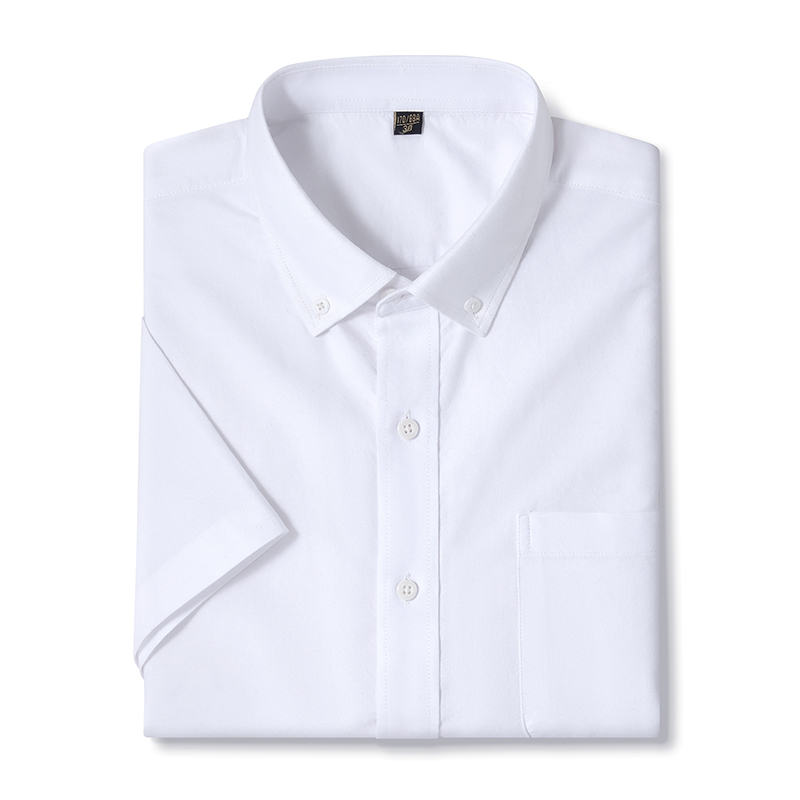 Summer High Quality 100% Cotto - Oxford Cotton Casual Shirt Business 评论和价格