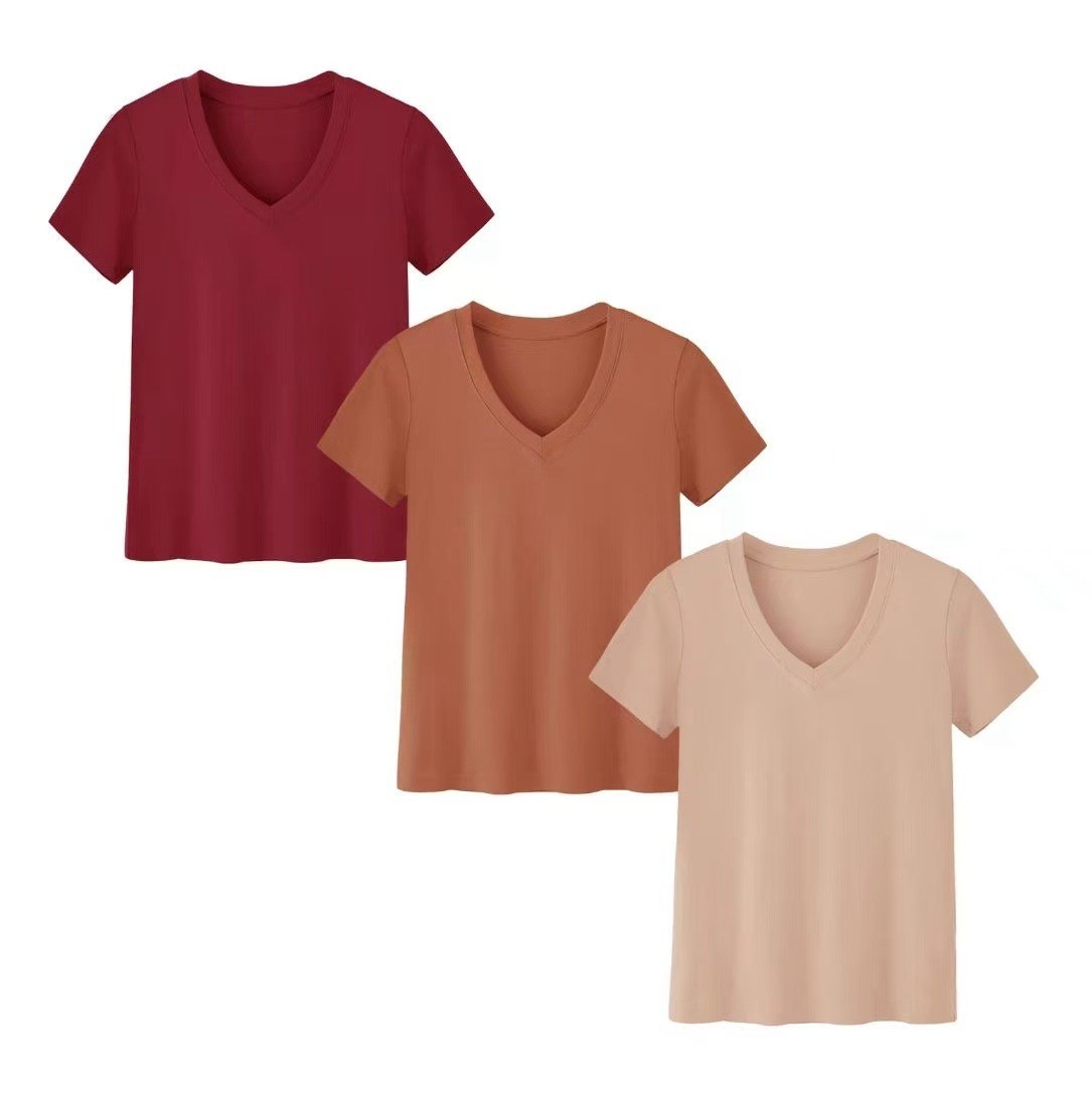 Women's Casual High Neck Short - T-Shirts 评论和价格