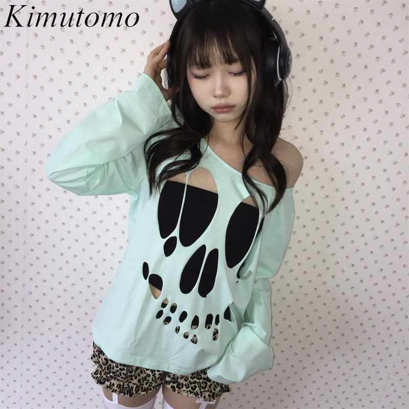 Kimutomo Women T Shirts Sexy V - T-Shirts 评论和价格