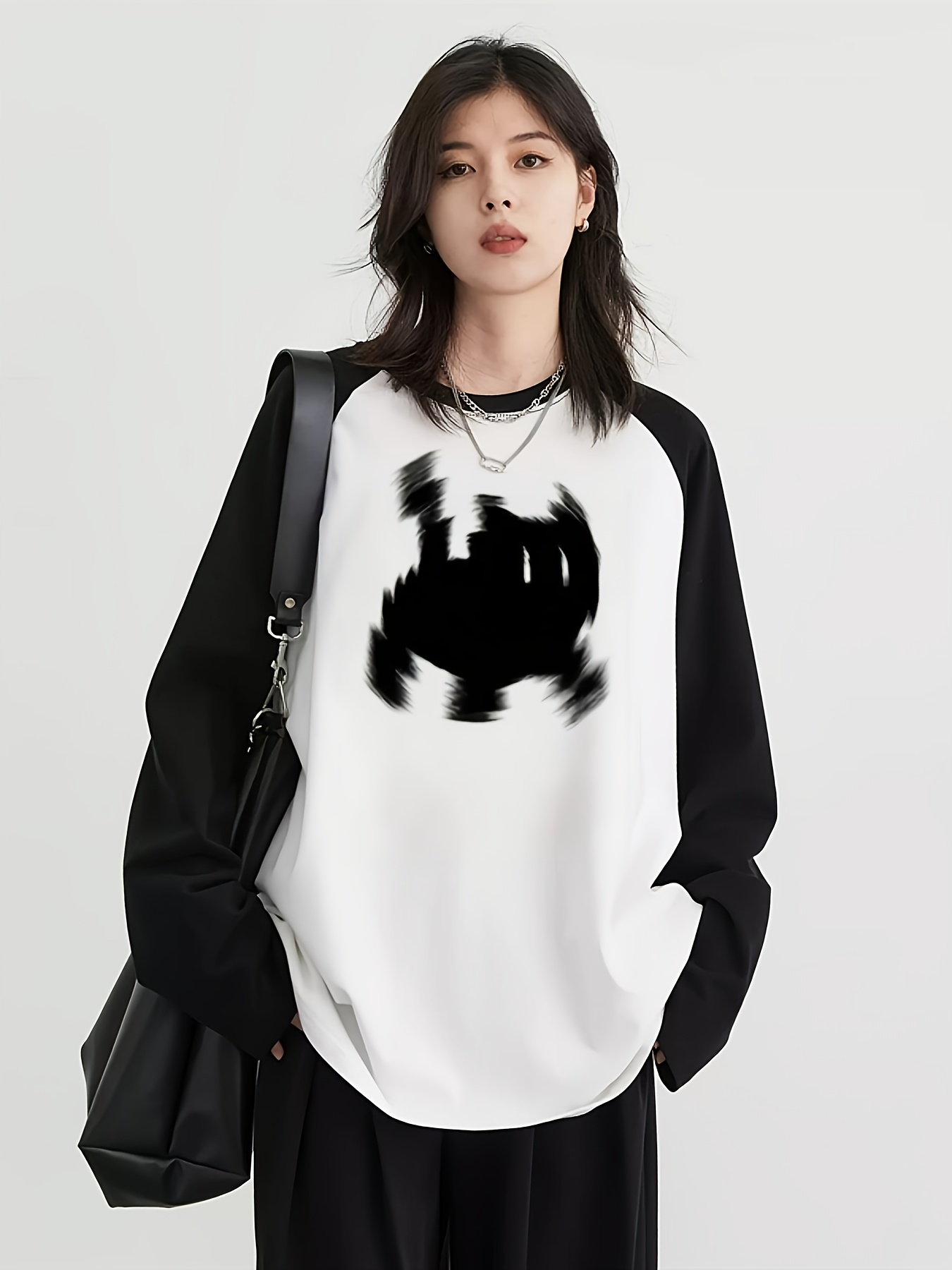 Y2K Women's Raglan Long Sleeve - T-Shirts 评论和价格